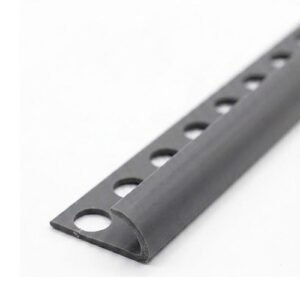 Supplier of Dark Grey PVC Tile Trim 9mm x 2.5m in UAE